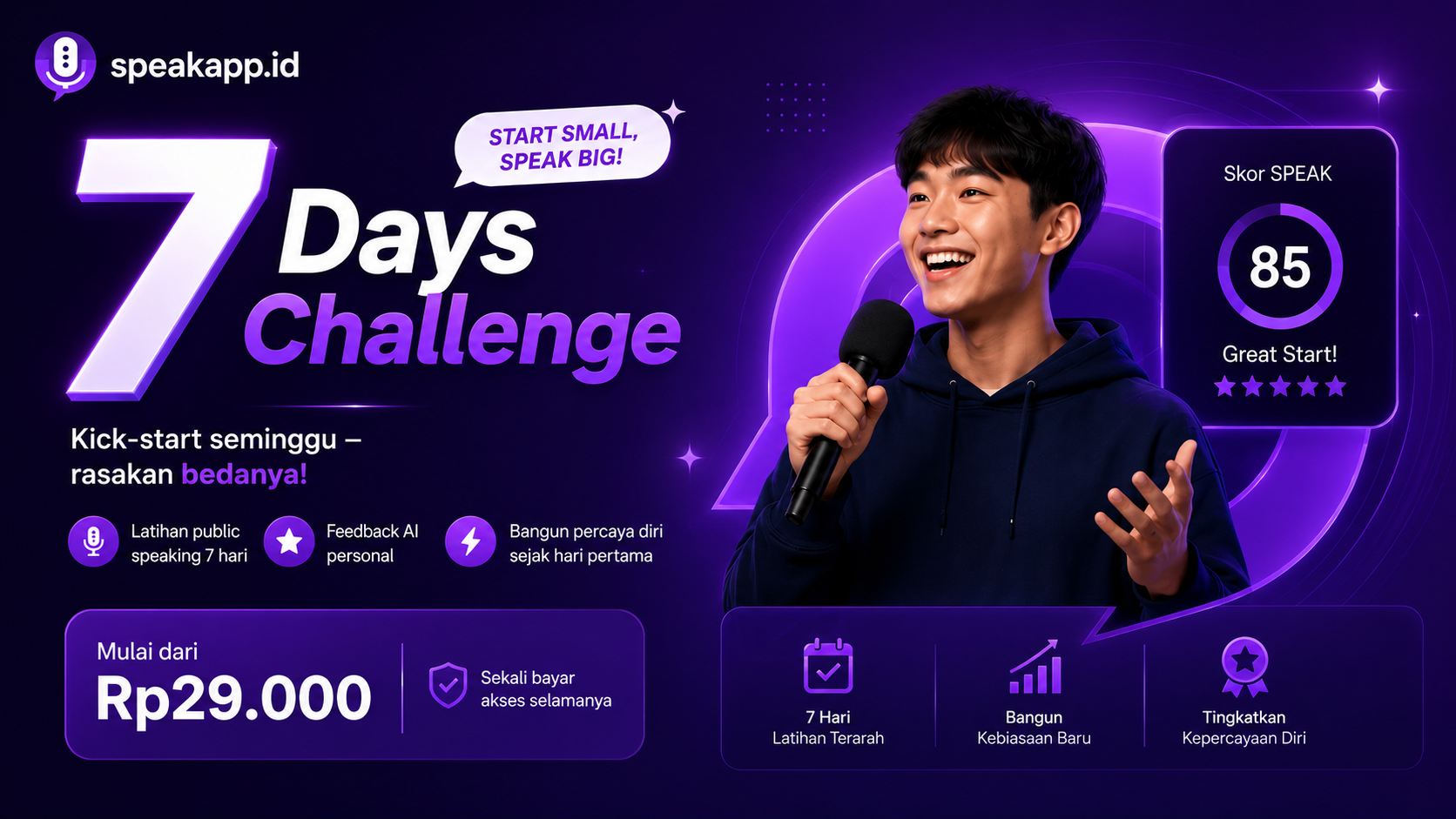 SpeakApp 7 Days Challenge
